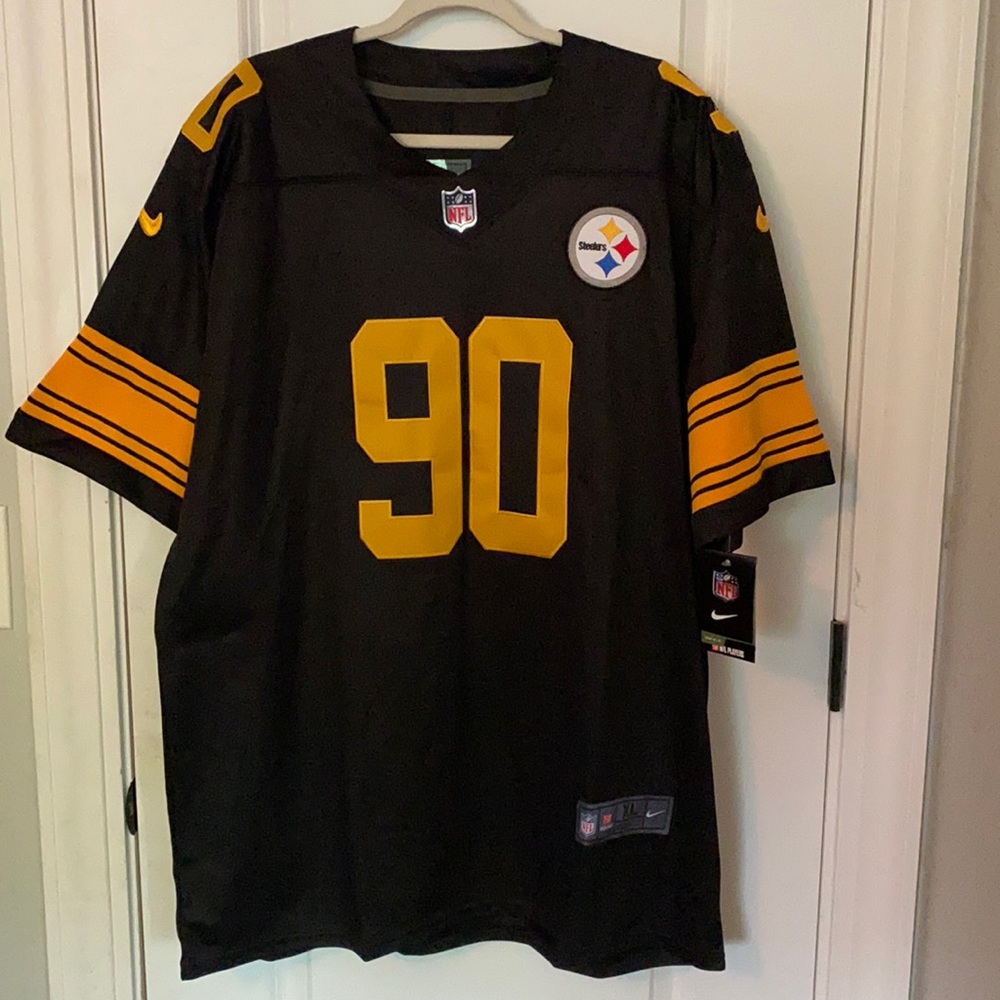 Men’s XL Pittsburgh Steelers TJ WATT Jersey. NWT!